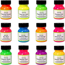 Neon Paint Acrylic Leather