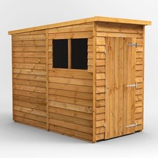 Shed power overlap pent - shed,