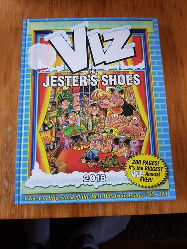 Viz annual the jester shoes - annual:,