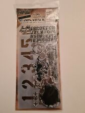 TIM HOLTZ CLEAR STAMPS/STENCIL