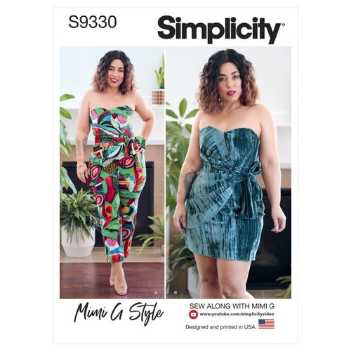 Simplicity 9330 sewing pattern - simplicity,