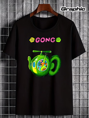 Gong flying teapot - teapot, psychedelic