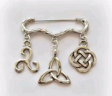 Celtic Brooch Irish Knot Irish brooch Celtic Jewellery 