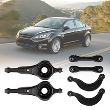 6pcs Rear Lower + Upper Control Arm Suspension Kit for Ford Focus 1998-2011