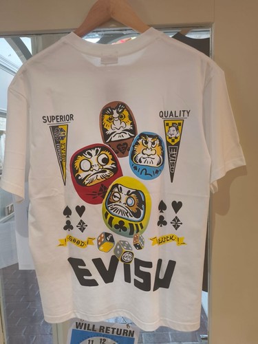 Evisu playful daruma tshirt - daruma,