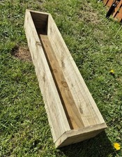 Rustic wooden planters - 950, x