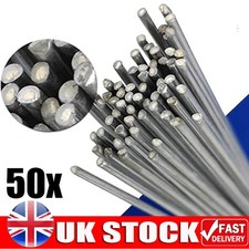 50Pcs Aluminium Low Temp Welding Rods Easy Brazing Stick Durable Repair Fix UK