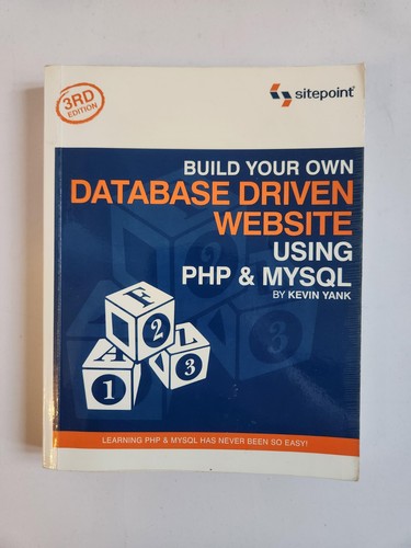 Building you own database - you,