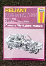 Haynes Manual Reliant Robin