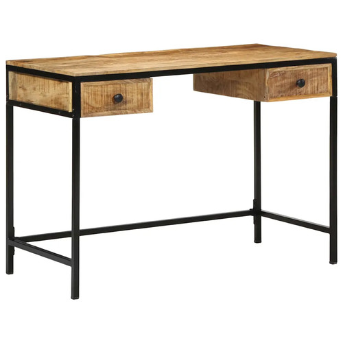 Vidaxl writing desk brown 105 - vidaxl,