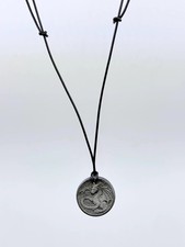 Welsh slate dragon pendant on