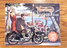 NORTON Brochure 1951 Models