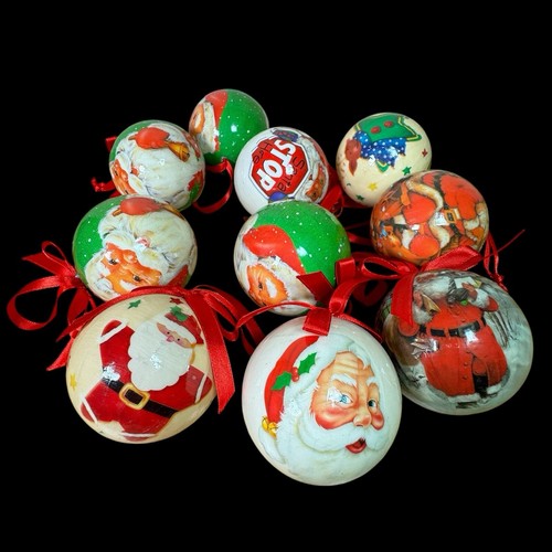 Vintage christmas baubles - vintage,