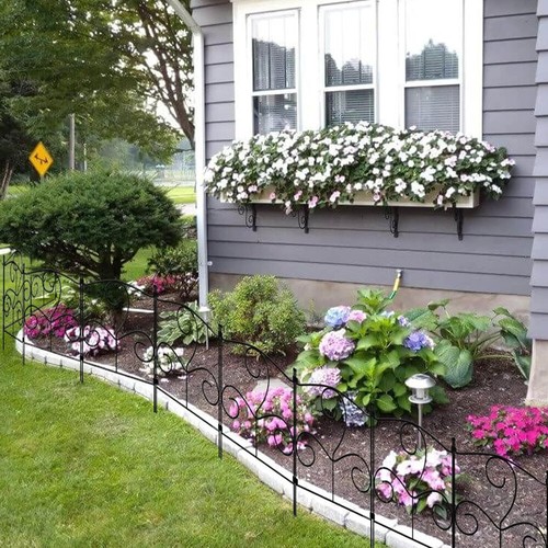 10pcs metal garden - 5/10pcs,