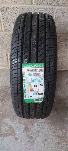 245 federal couragia xuv - 245/60/18,