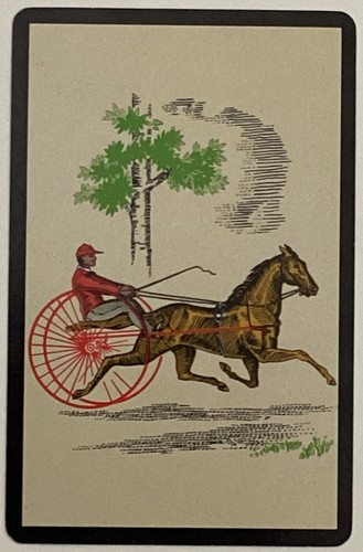 Horse drawn wheel sulky - horse,