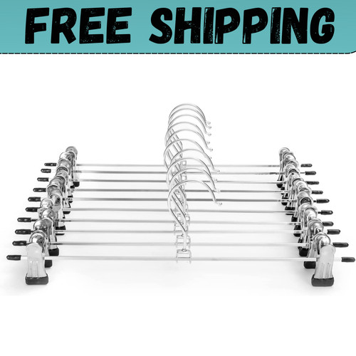 Pants hangers with - pants,