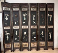 Chinese Antique 6 Folding