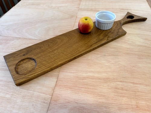 Handmade solid oak charcuterie - solid,