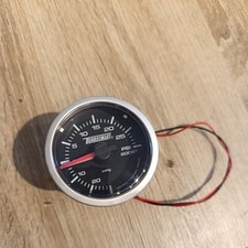 Turbosmart Turbo Boost Gauge 52mm - 0-30 PSI - Black Dial Face/White Detail