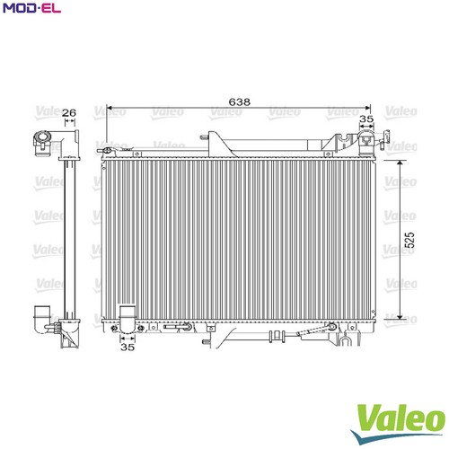 Radiator engine cooling - radiator,