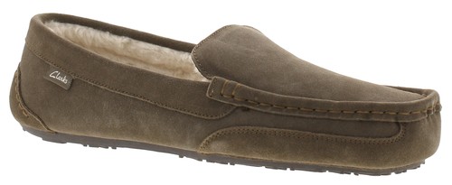 Clarks mens moccasin slipper - mens,