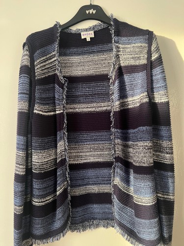 Brora cardigan size blue - cardigan,