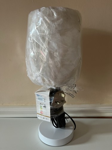 Small table lamp with feather - table,