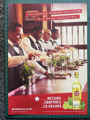 Havana club poster magazine - havana,