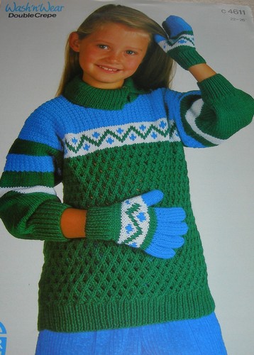 Sirdar knitting pattern girls - sirdar,