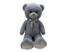 100cm Plush Soft Cuddly Grey