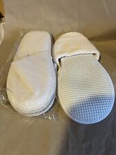 6 pairs of towelling slippers. Ideal for Spa use.