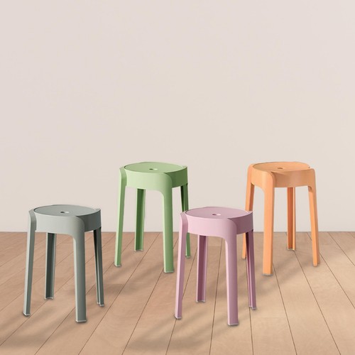 Round stool easy - easy, to