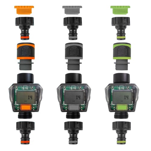 Water flow meter garden - water,