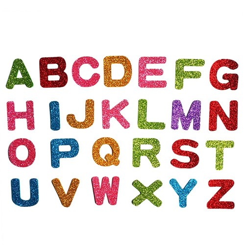 Reusable english alphabet wall - reusable,