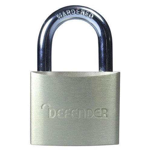 Defender brass padlock quad - defender,