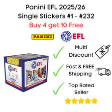 Panini efl 2025 - efl, 2025/26