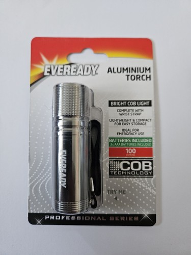 Eveready aluminium led torch - led,