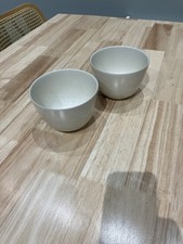 Two Denby Flavours Cream Deep