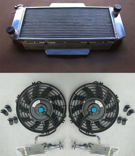 Aluminum radiator fans - aluminum,
