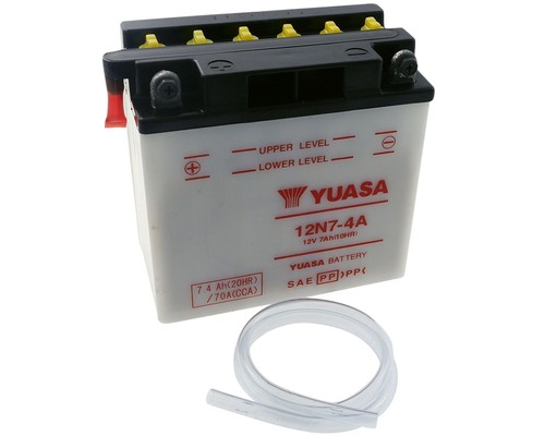 Battery yuasa 12n7 - battery,