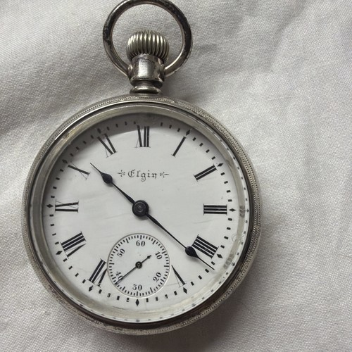 Antique elgin pocket watch - antique,