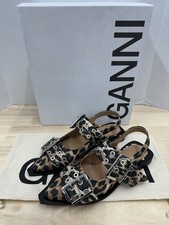GANNI Women’s 37 Leopard