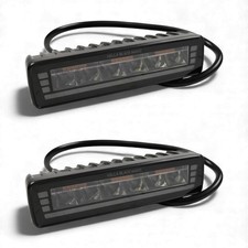 Pair Hella 7" Black Magic LED