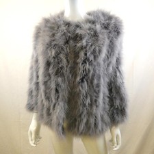 Topshop Marabou Feather Jacket