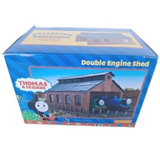 RARE Thomas Hornby R9222 Double Engine Shed - Collector Building VGC