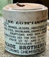 1895 Transferred Ointment Pot