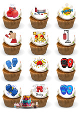 24 x Pre-Cut Boxing Sport