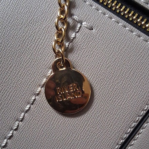 River island grey faux leather - island,