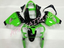 Black Green ABS Injection Fairing Kit for Ninja ZX 9R 2000 - 2001